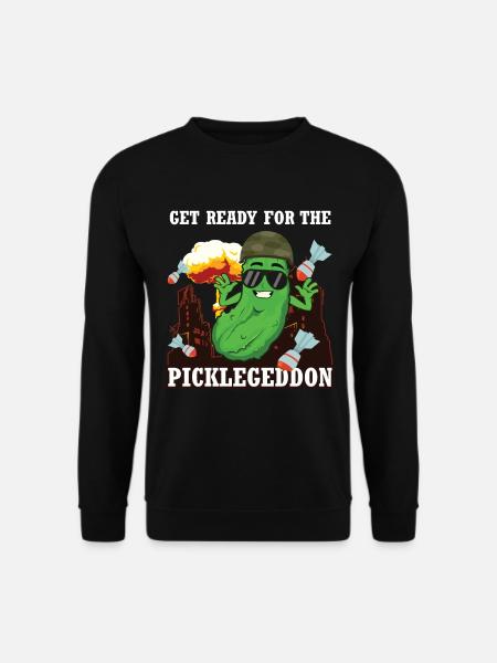 Préparez-vous pour le Picklegeddon - Sweat-shirt Unisexe - noir