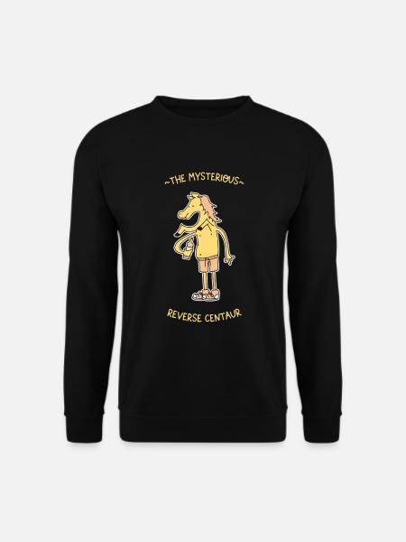 The Mysterious Reverse Centaur - Unisex Sweatshirt - black