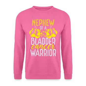 Neveu Sensibilisation au cancer de la vessie Tante Oncle - Sweat-shirt Unisexe - rose - Devant