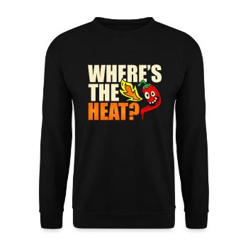 Where is the spicy taste of Chipotle Squad? - Unisex Sweatshirt - black - Front - Alina (178cm) & Michal (187cm)