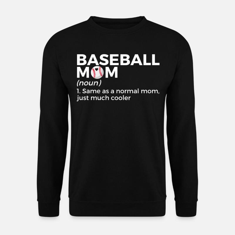 Baseball Für Baseballspieler - Unisex Pullover - Schwarz