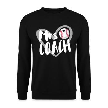 Baseball for Baseball Players - Unisex Sweatshirt - black - Front - Alina (178cm) & Michal (187cm)