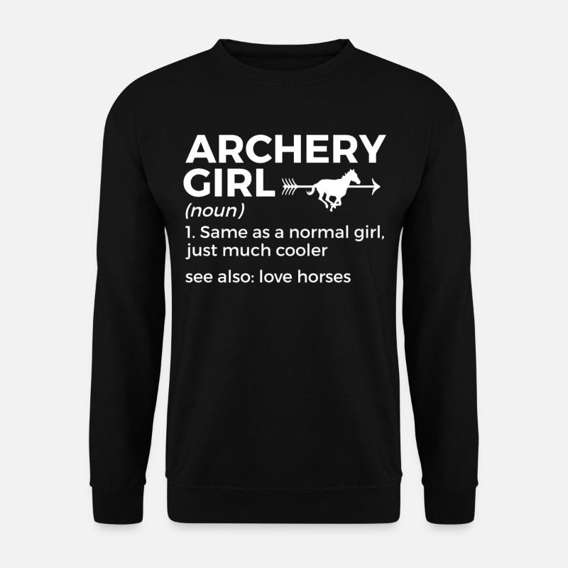 Archery Archer - Unisex Sweatshirt - black