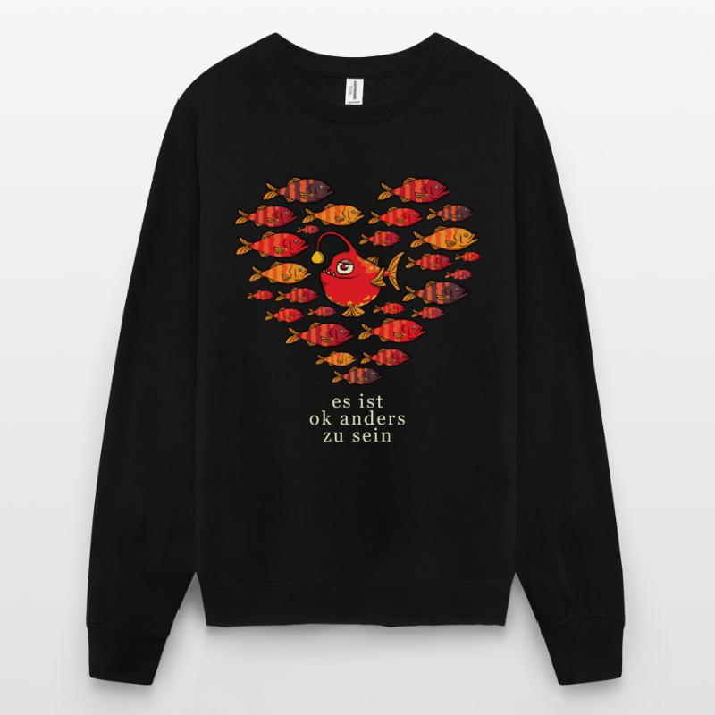 Soyez différent c’est correct d’être différent Sweat-shirt Unisexe
