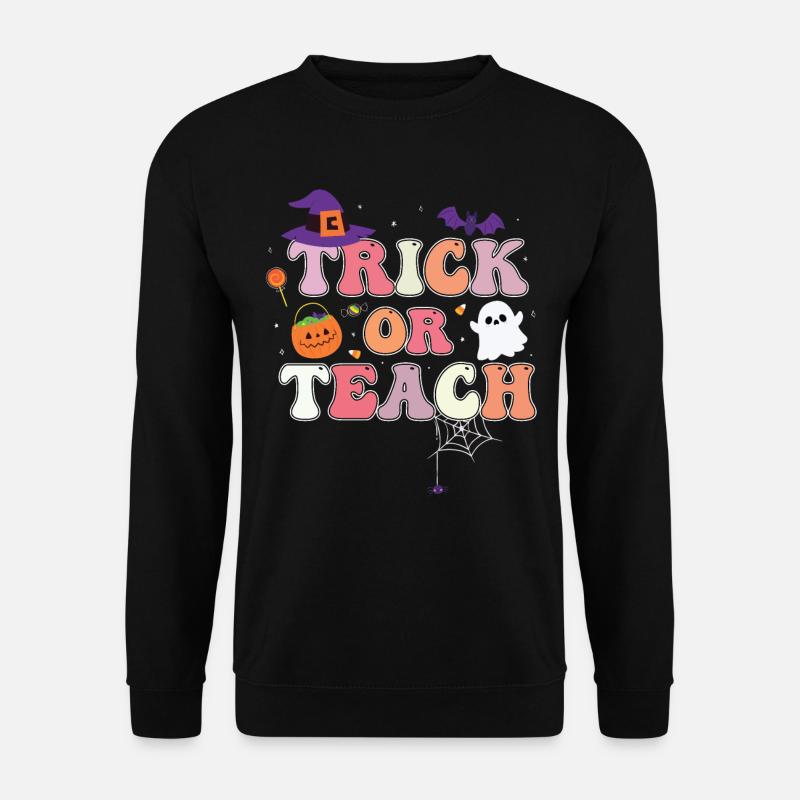 Trick Or Teach - Unisex Pullover - Schwarz