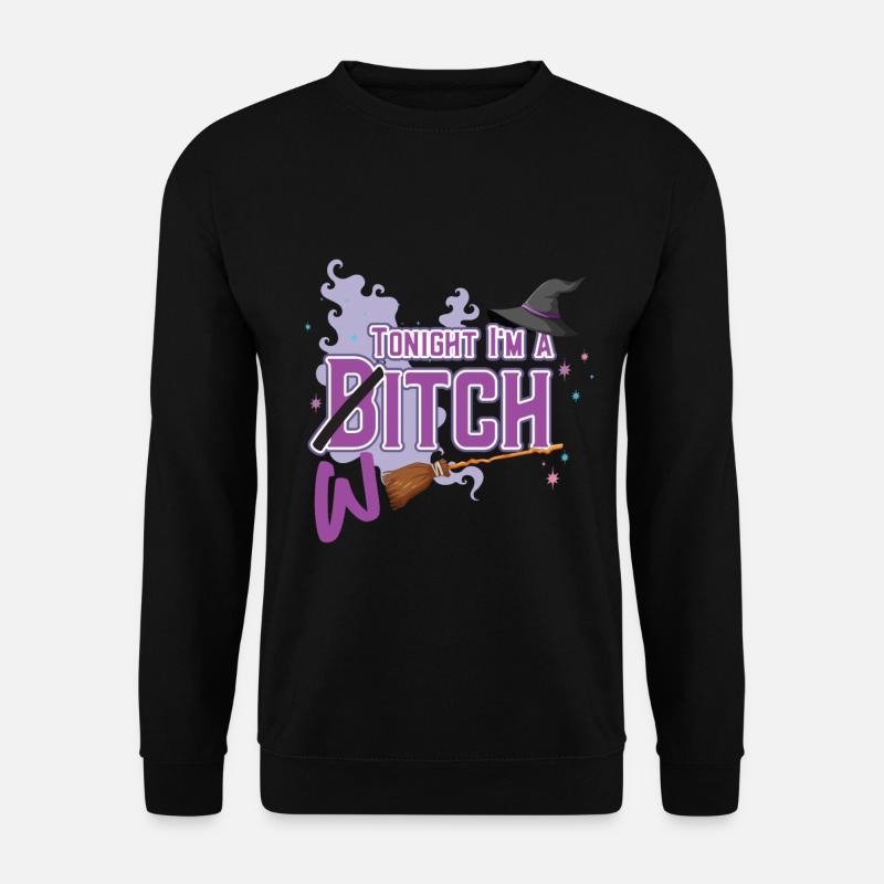 Tonight I M A Witch - Unisex Sweatshirt - black
