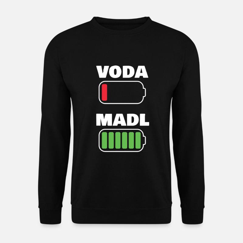 Voda Madl - Sweat-shirt Unisexe - noir