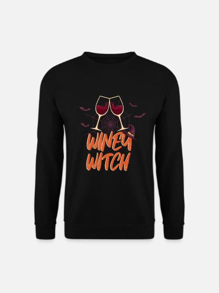 Sorcière vinicole - Sweat-shirt Unisexe - noir