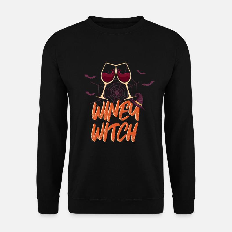 Winey Witch - Unisex Pullover - Schwarz