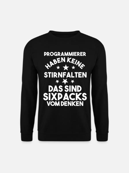 Programmieren Entwickler Coder Programmierer - Unisex Pullover - Schwarz