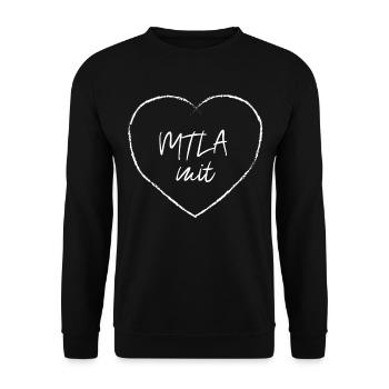 MTLA Labormedizin Laborantin Gesundheitswesen - Unisex Pullover - Schwarz - Vorne - Alina (178cm) & Michal (187cm)