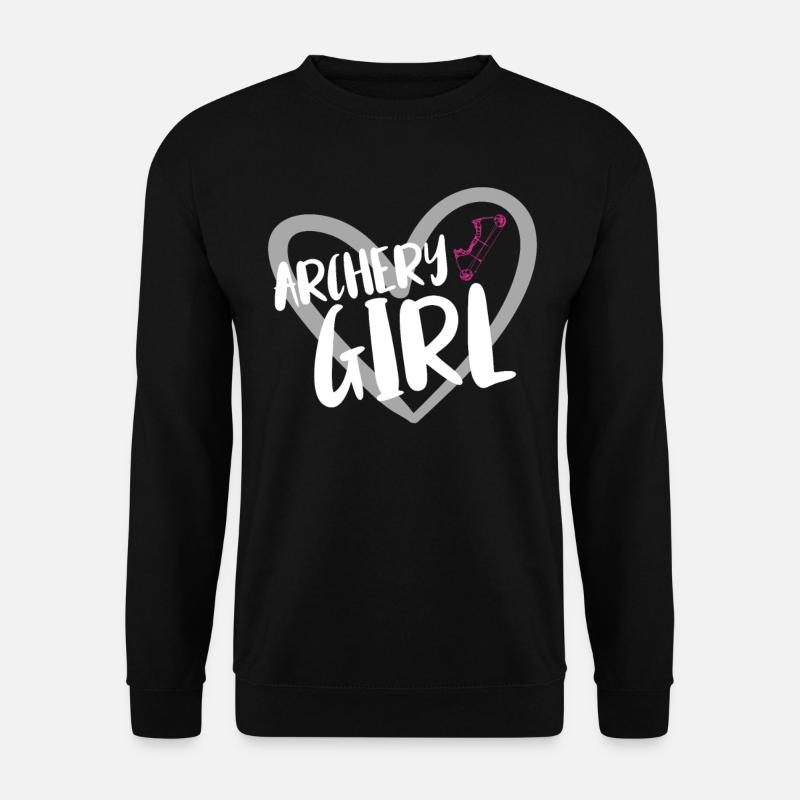 Archer de tir à l’arc - Sweat-shirt Unisexe - noir