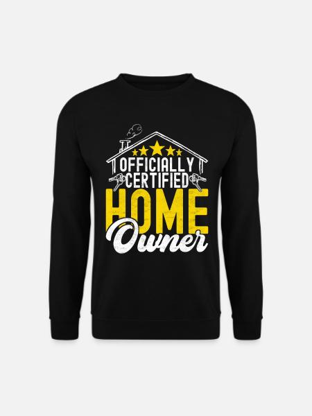 Homeowners Home Purchase - Unisex Sweatshirt - black