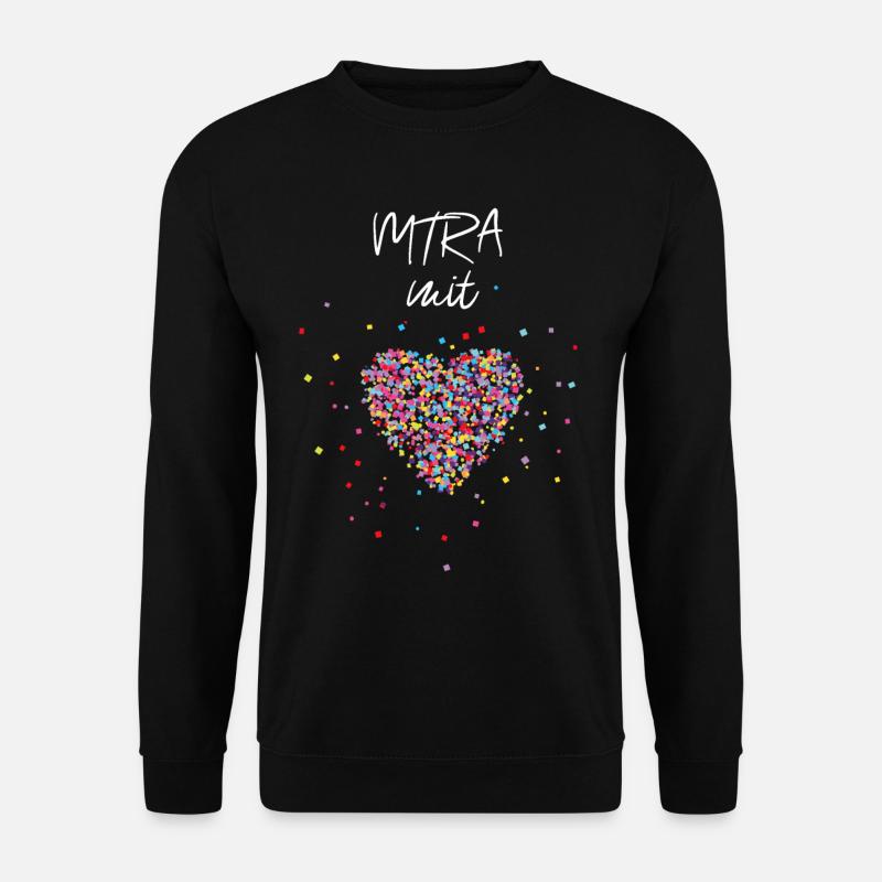 MTRA mit Herz Radiologie Medizinisch Technisch - Unisex Pullover - Schwarz
