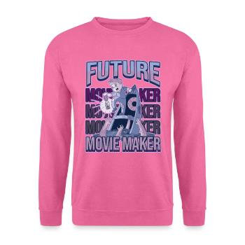 Future Movie Maker - Sweat-shirt Unisexe - rose - Devant