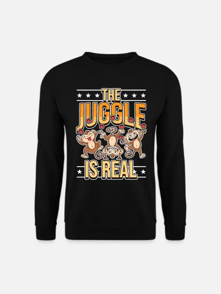The Junggle Is Ream - Unisex Sweatshirt - black