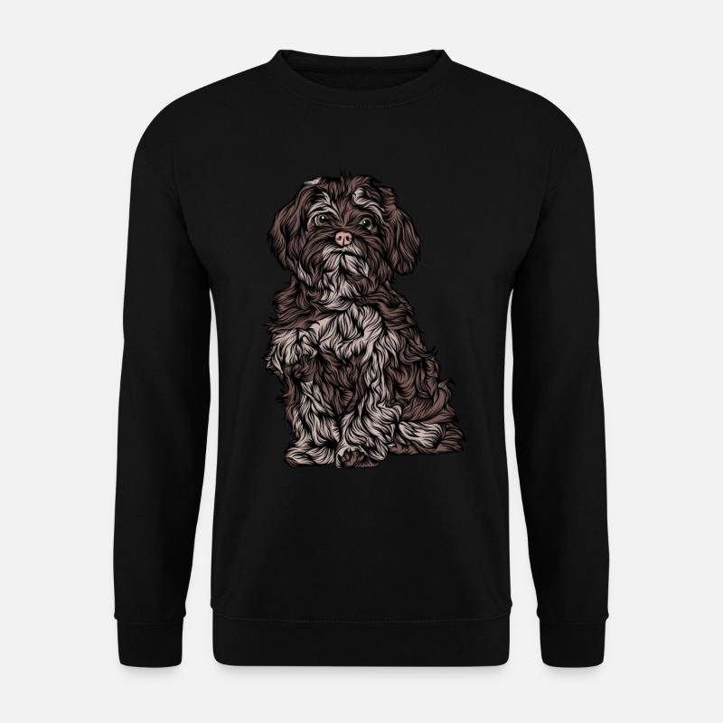 Hund - Unisex Pullover - Schwarz