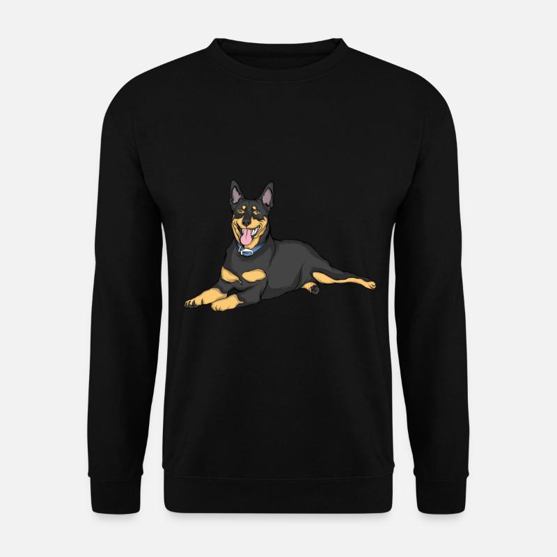 Dobermann Hund - Unisex Pullover - Schwarz