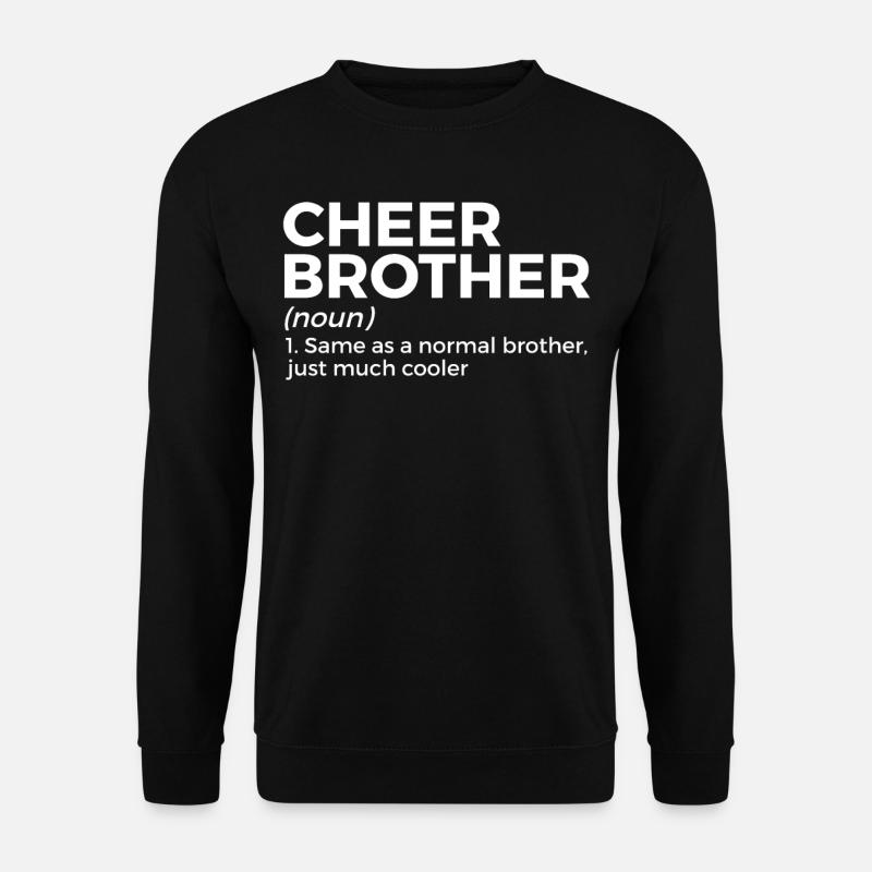 Cheerleader Cheerleading - Unisex Pullover - Schwarz