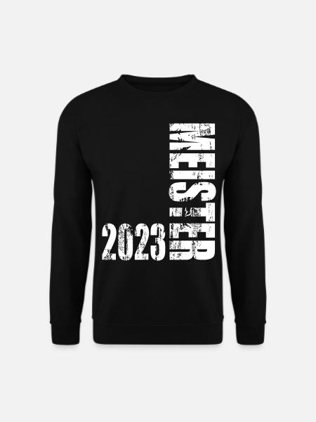 Abschluss Meister 2023 Vintage Design - Unisex Pullover - Schwarz