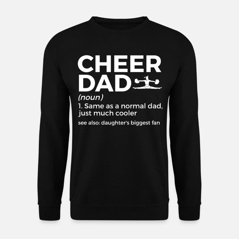 Cheerleader Cheerleading - Unisex Pullover - Schwarz