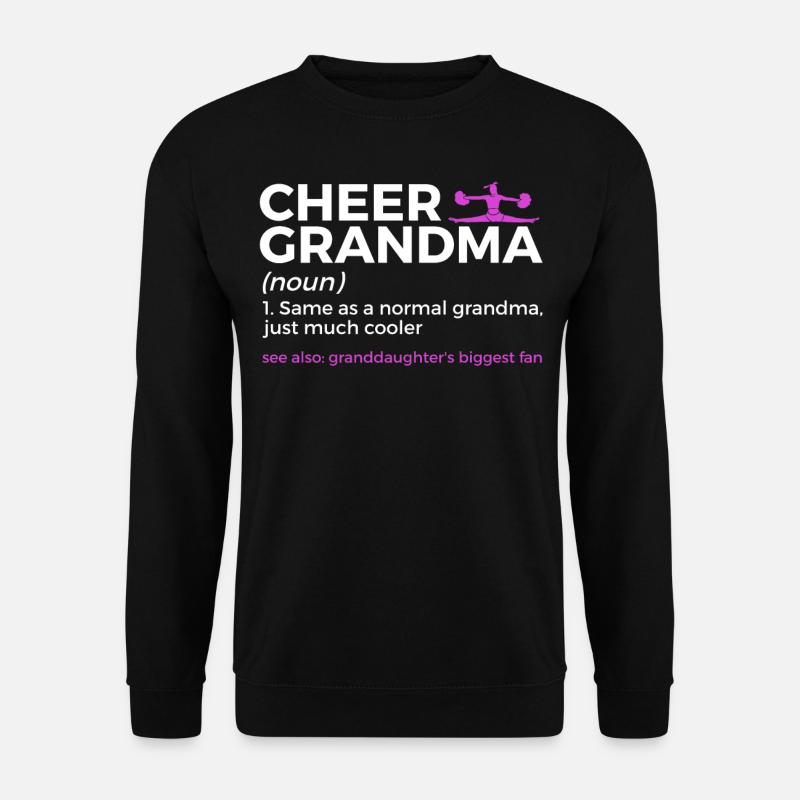 Cheerleader Cheerleading - Unisex Pullover - Schwarz