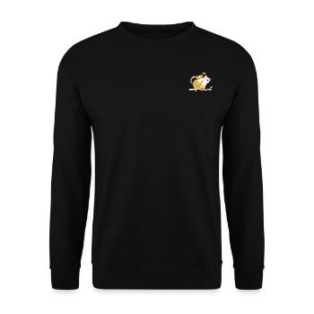 Cat Lover Cat Owner Cute Cats - Baby Cats - Unisex Sweatshirt - black - Front - Alina (178cm) & Michal (187cm)