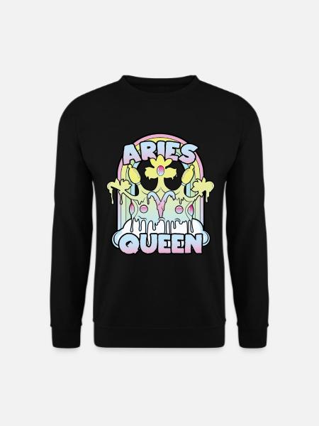 Aries Queen - Unisex Sweatshirt - black