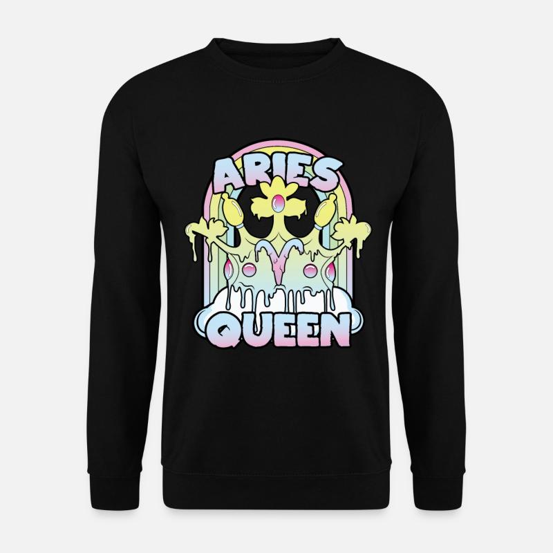 Widder Queen - Unisex Pullover - Schwarz