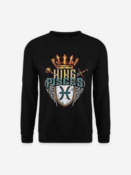 Pisces Zodiac sign - Unisex Sweatshirt - black
