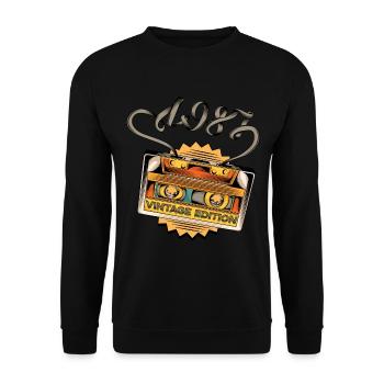 Édition millésimée 1978 - Sweat-shirt Unisexe - noir - Devant - Alina (178cm) & Michal (187cm)
