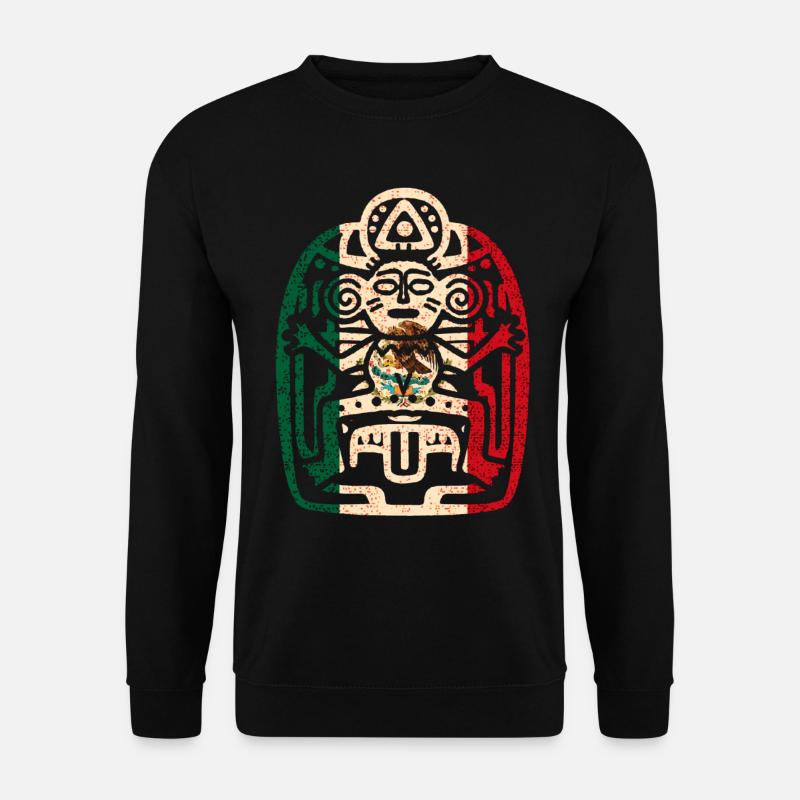 Aztec Mexico - Unisex Sweatshirt - black