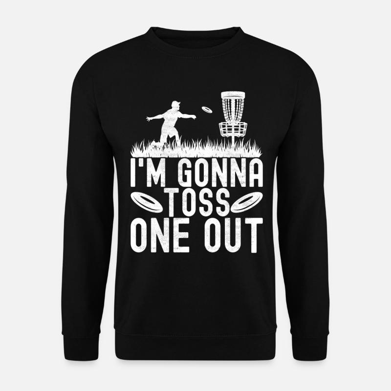 Disc Golf Discgolfspieler - Unisex Pullover - Schwarz