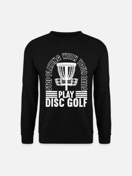 Disc Golf Disc Golfer - Unisex Sweatshirt - black