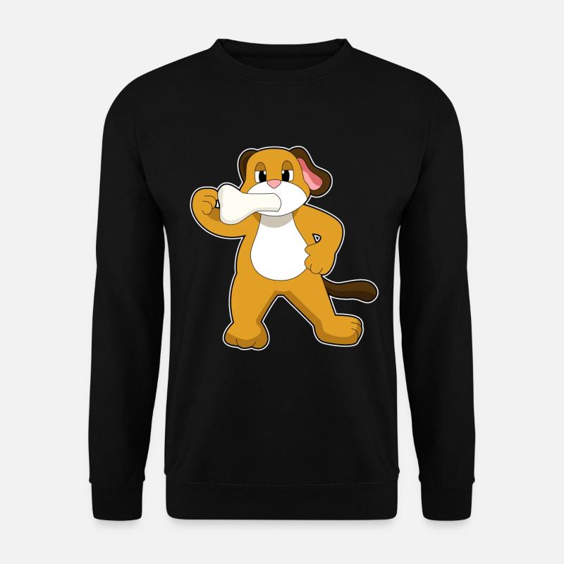 Os de chien - Sweat-shirt Unisexe - noir