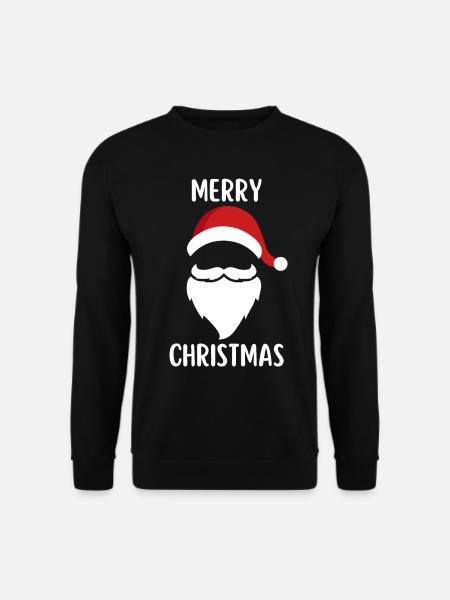 Merry Christmas Lustiges Weihnachtsshirt - Unisex Pullover - Schwarz