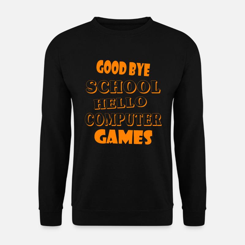 School Gamer Students - Unisex Sweatshirt - black