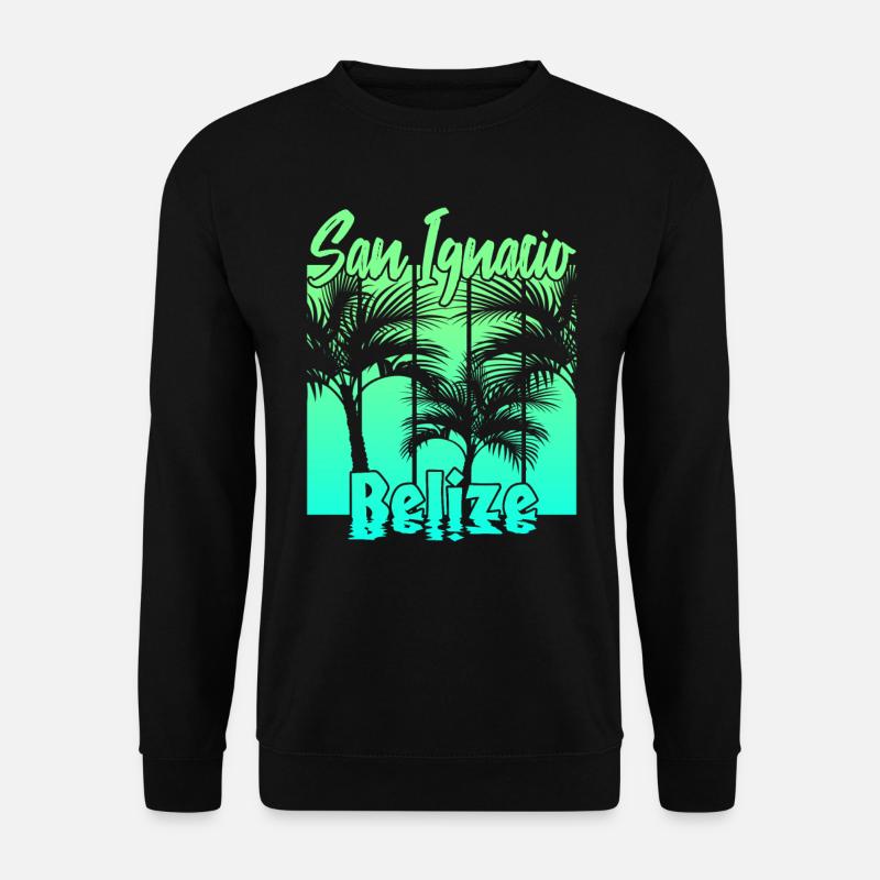 San Ignacio Belize - Unisex Pullover - Schwarz