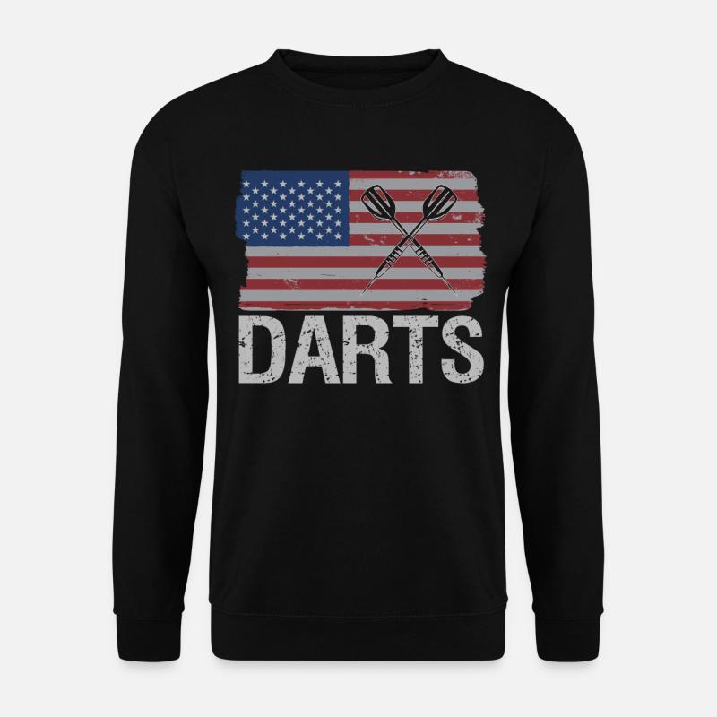 Darts Player Darts - Unisex Sweatshirt - black