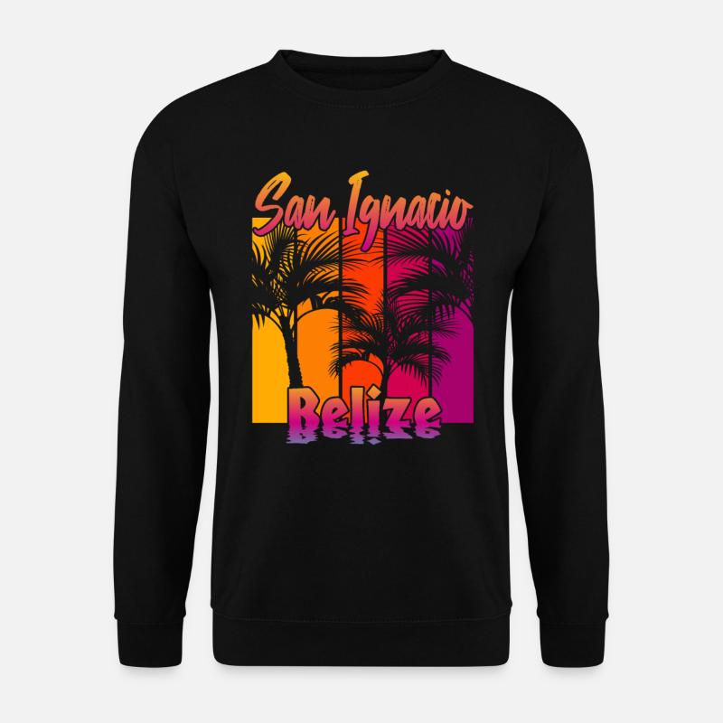 San Ignacio Belize - Unisex Pullover - Schwarz