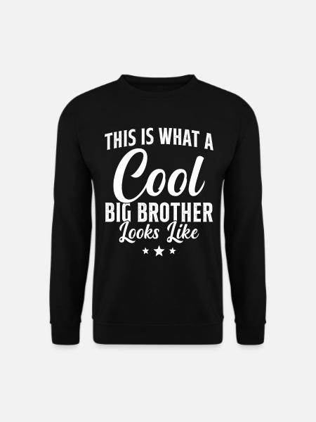 Big Brother Geschenk Humor - Unisex Pullover - Schwarz