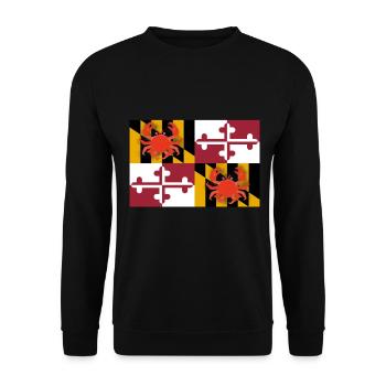 Alaska Geschenk Kinder Herren Damen USA Natur Eis - Unisex Pullover - Schwarz - Vorne - Alina (178cm) & Michal (187cm)