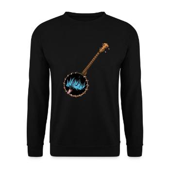 Banjo - Unisex Pullover - Schwarz - Vorne - Alina (178cm) & Michal (187cm)