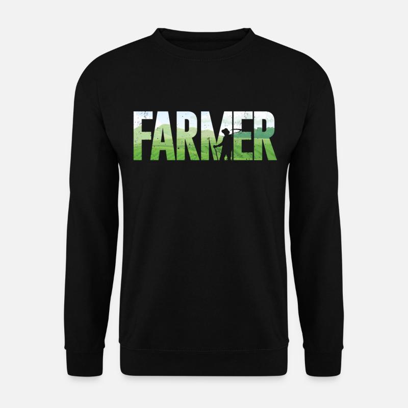 Farming Farmer Farmer - Unisex Sweatshirt - black