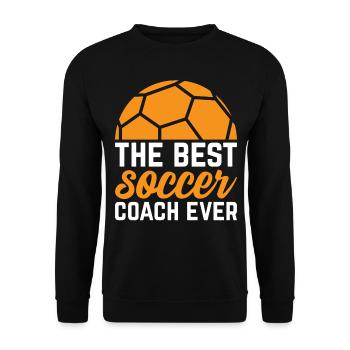 Le meilleur entraîneur de football de tous les temps - Soccer Referee Soccer - Sweat-shirt Unisexe - noir - Devant - Alina (178cm) & Michal (187cm)