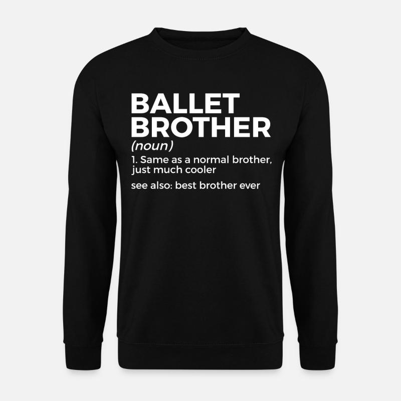 Danse classique - Sweat-shirt Unisexe - noir