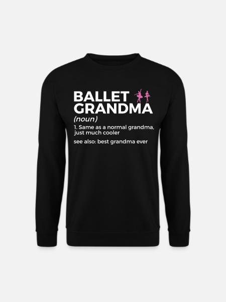 Danse classique - Sweat-shirt Unisexe - noir