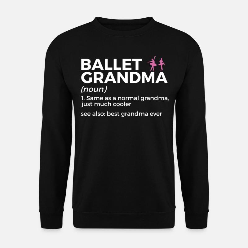 Danse classique - Sweat-shirt Unisexe - noir