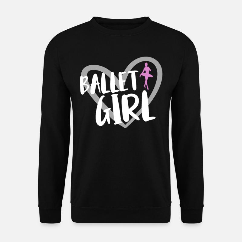 Ballet Dancing - Unisex Sweatshirt - black