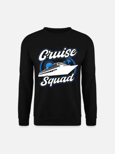 Cruise Squad Schiffreise - Unisex Sweatshirt - black